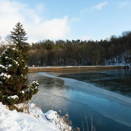 Lägenhet Spacious Lakeview Getaway Güntersberge